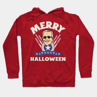 Merry Halloween - Joe Biden Funny Confused Happy 4th of July Hoodie